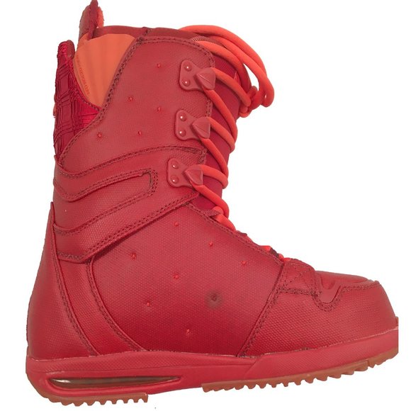 NEW Burton Sapphire Snowboard Boots! 5.5 6 6.5  Red  Risque Fox Hunt  Blemish - Picture 2 of 2